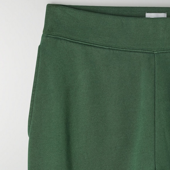 Aritzia TNA Cozy Fleece Perfect Pocket Sweatpants Army Green Dark Green XS - Picture 2 of 5